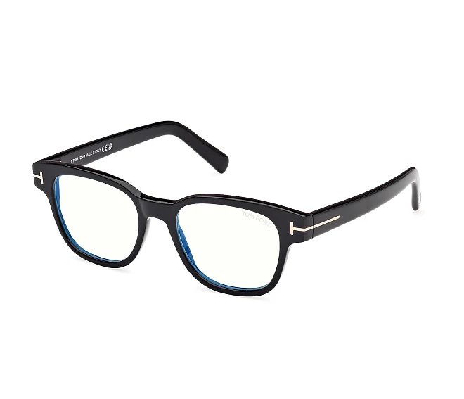Lunettes de vue Tom Ford FT5977-BV 001 50 18 NoirOr