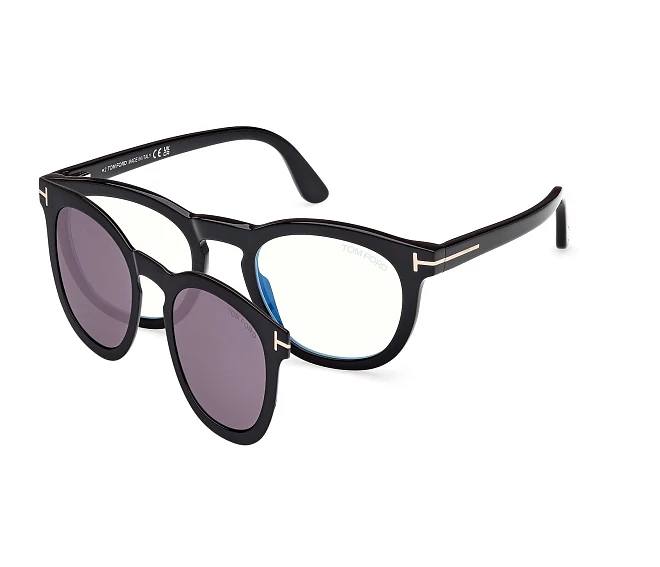 Lunettes de vue Tom Ford FT5993-BV 001 50 21 NoirOr