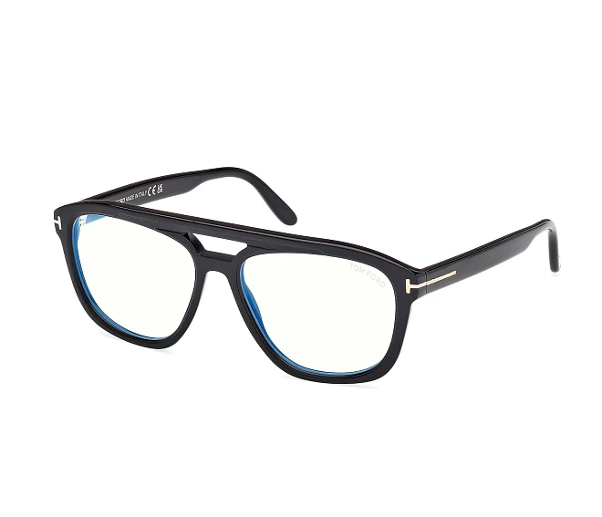 Lunettes de vue Tom Ford FT6024-BV 001 56 16 NoirOr