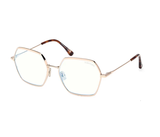 Lunettes de vue Tom Ford FT6050-B/V 028 56 17 Rose doré