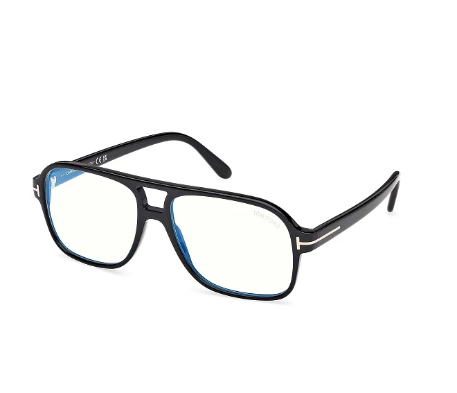 Lunettes de vue Tom Ford FT6058-B/V 001 58 16 NoirAcier