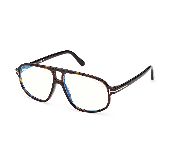 Lunettes de vue Tom Ford FT6082-BV 052 57 13 Havane