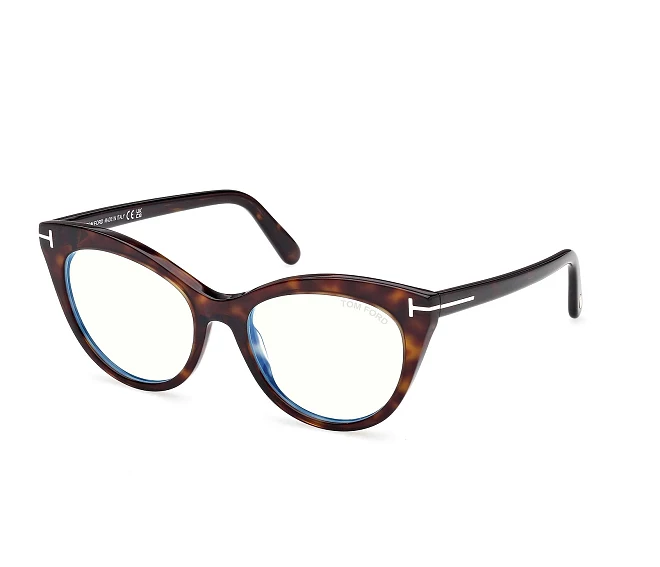 Lunettes de vue Tom Ford FT6091-BV 052 53 18 Havane