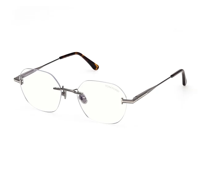 Lunettes de vue Tom Ford FT-6126 008 52 18 Argent