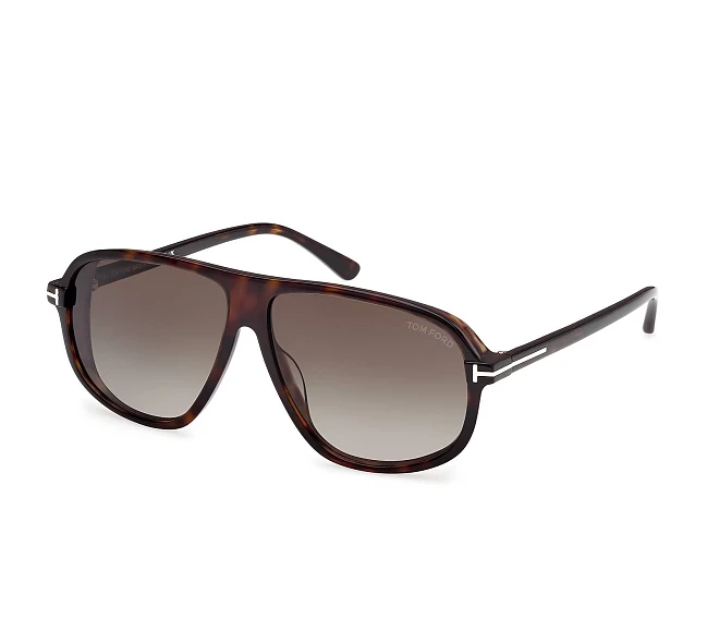 Lunettes de soleil Tom Ford FT1208S 52K 61 12 Havane