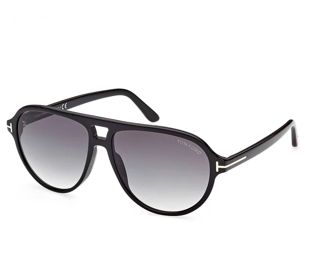 Lunettes de soleil Tom Ford FT-0932S 01B 59 14 NoirOr