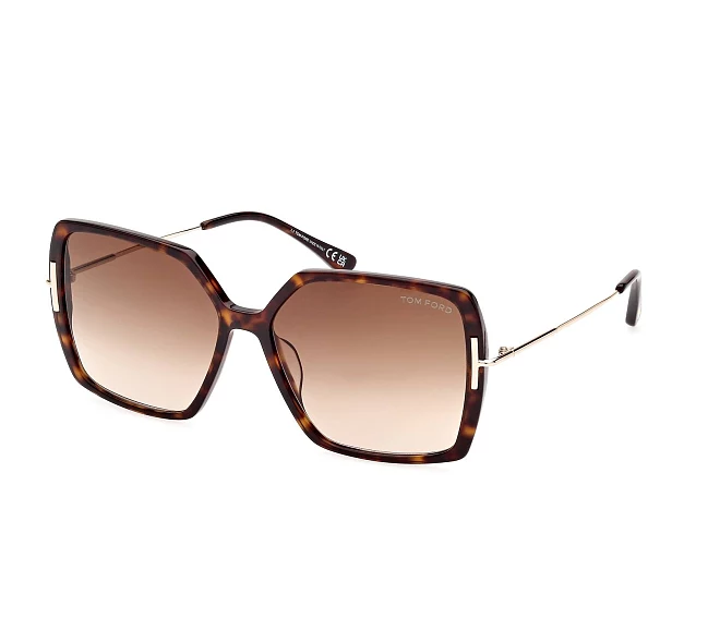 Lunettes de soleil Tom Ford FT-1039 52F 59 15 HavaneOr