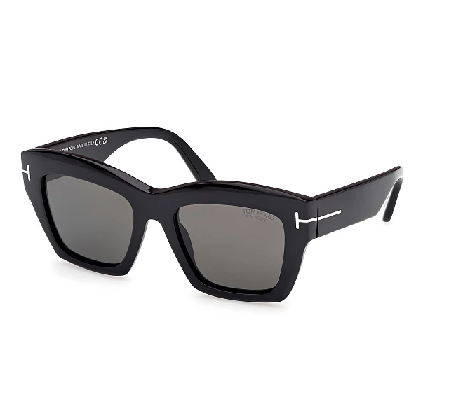 Lunettes de soleil Tom Ford FT1191S 01D 52 19 NoirAcier