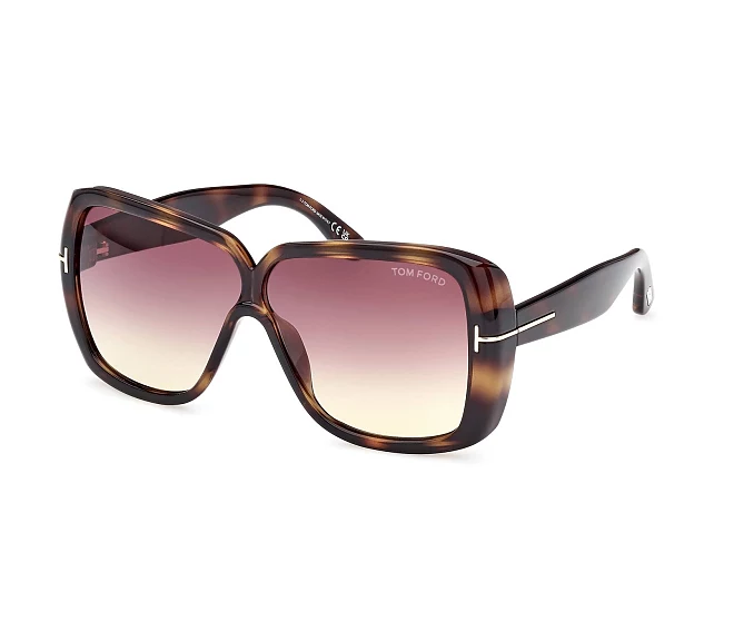 Lunettes de soleil Tom Ford FT-1037 52Z 61 5 Havane