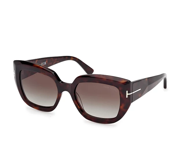 Lunettes de soleil Tom Ford FT1192S 52B 53 19 HavaneAcier
