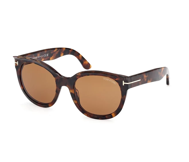 Lunettes de soleil Tom Ford FT1114S 52E 54 21 MarronOr