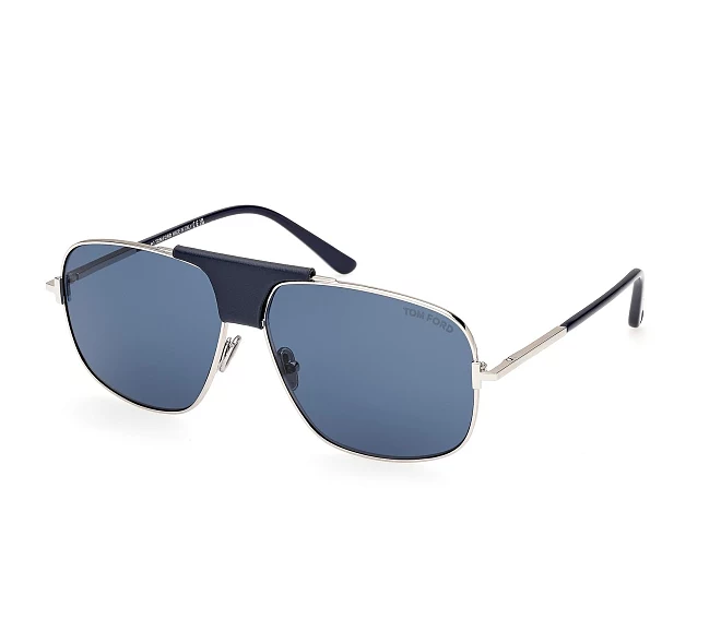 Lunettes de soleil Tom Ford FT1096S 16V 62 13 AcierBleu