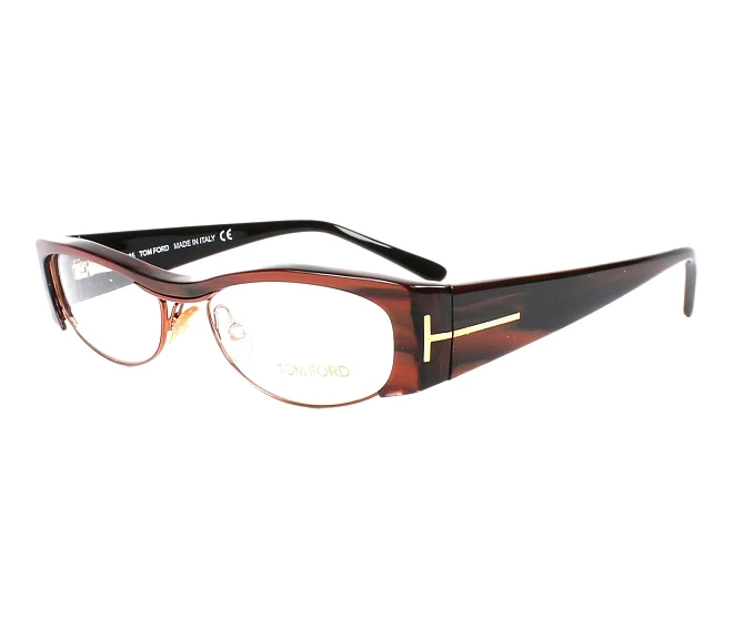 Lunettes de vue Tom Ford TF-5076 U60 51 16 Marron