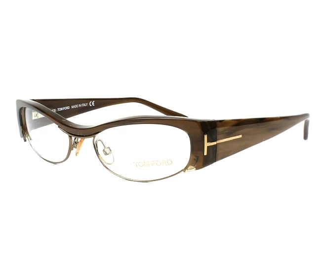 Lunettes de vue Tom Ford TF-5076 U61 51 16 HavaneBronze