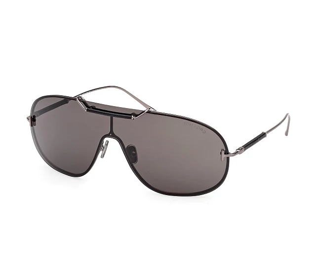 Lunettes de soleil Tom Ford FT1309-S 08A   GunmetalNoir