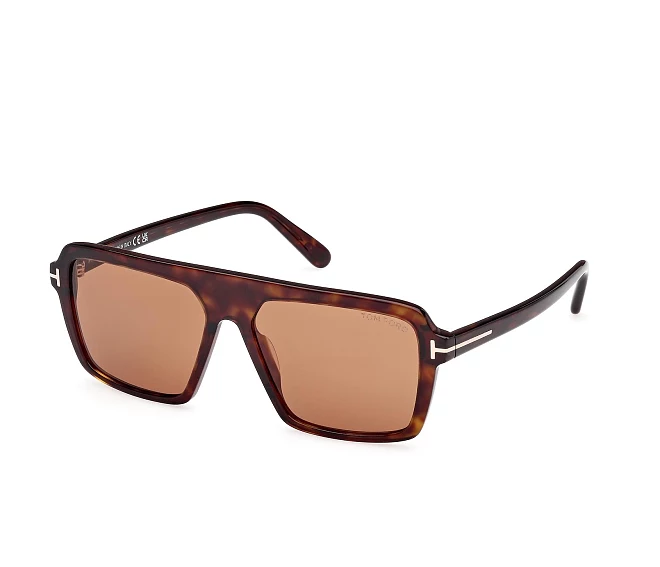 Lunettes de soleil Tom Ford FT1176S 52E 56 15 HavaneOr