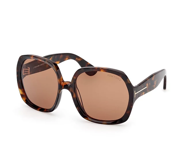 Lunettes de soleil Tom Ford FT1221 52E 60 19 Havane