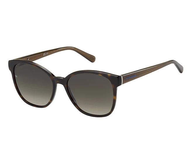 Lunettes de soleil Tommy Hilfiger TH-1811-S 086/HA 55 17 Havane