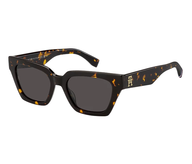 Lunettes de soleil Tommy Hilfiger TH-2101-S 086/IR 52 19 Havane