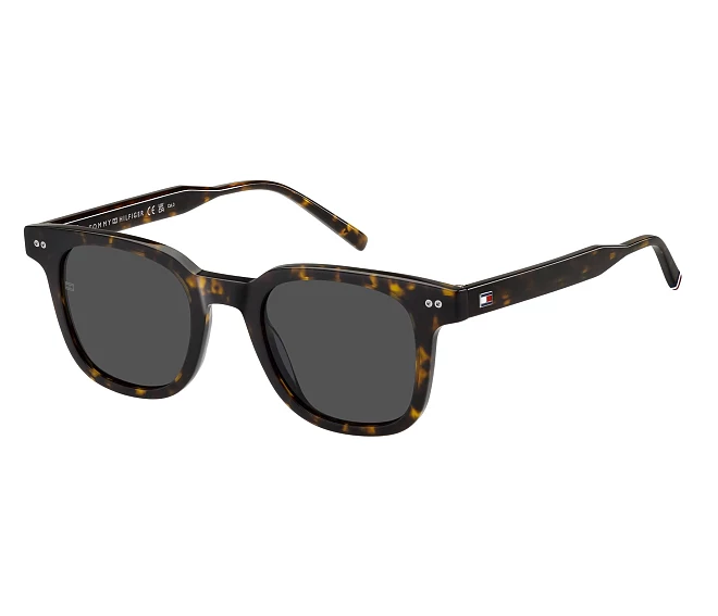 Lunettes de soleil Tommy Hilfiger TH-2126-S 086/IR 48 22 Havane