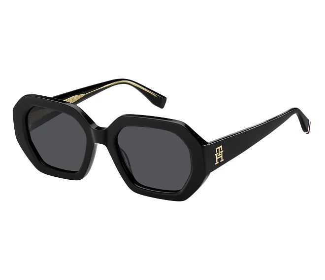 Lunettes de soleil Tommy Hilfiger TH-2155-S 807/IR 52 20 Noir