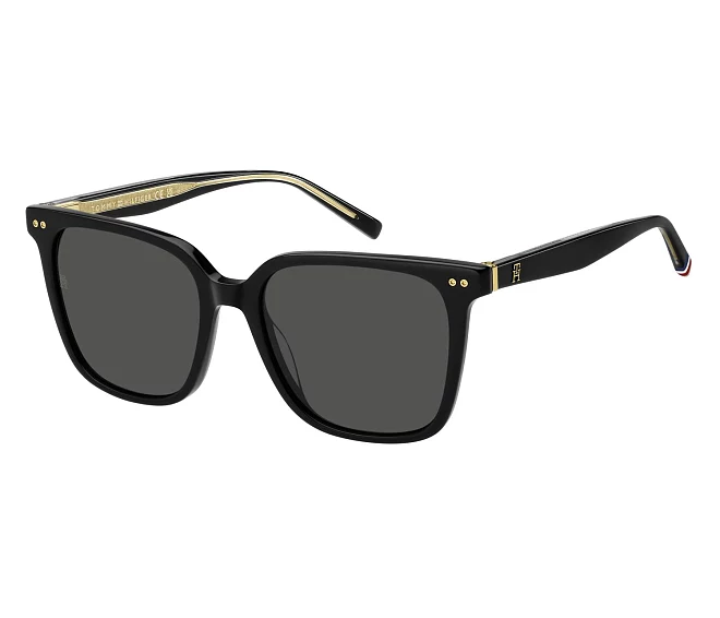 Lunettes de soleil Tommy Hilfiger TH-2211-S 807/IR 53 17 Noir