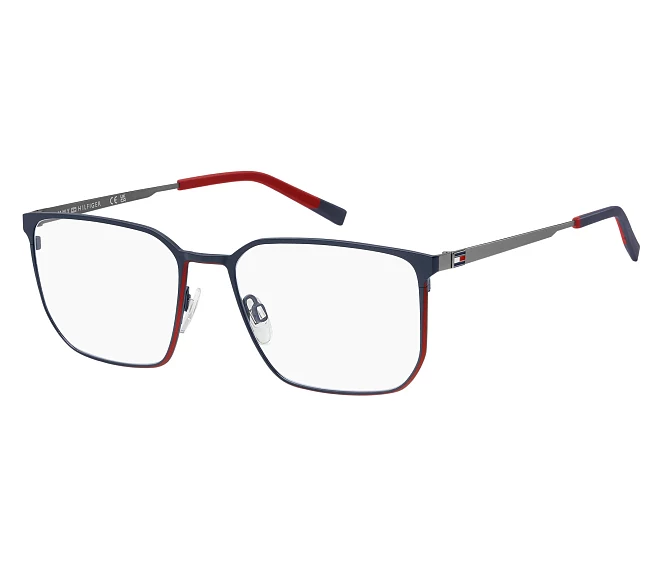 Lunettes de vue Tommy Hilfiger TH-2275 WIR 57 18 RougeBleu