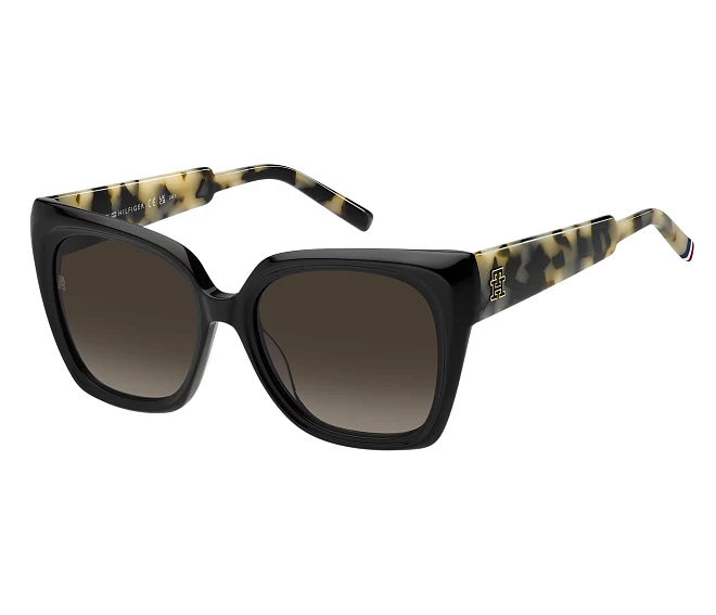 Lunettes de soleil Tommy Hilfiger TH-2285-S WR7/HA 53 17 NoirBlanc