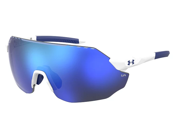 Lunettes de soleil Under Armour UA-HALFTIME WWK/W1    BlancBleu