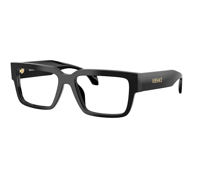 Lunettes de vue Versace VE3374U GB1 53 17 Noir