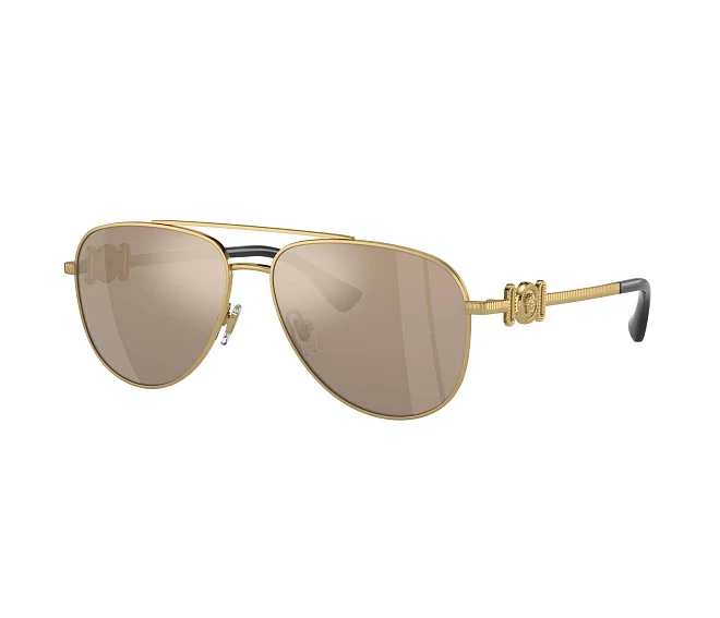 Lunettes de soleil Versace VK2002 10025A 52 13 Or