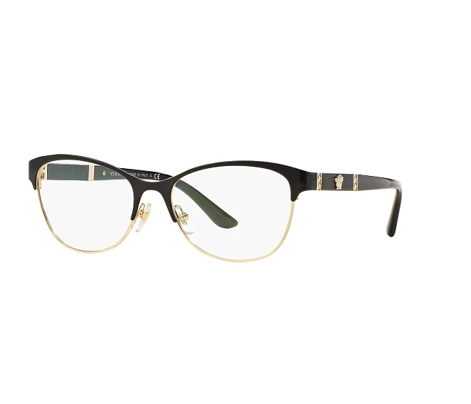 Lunettes de vue Versace VE1233Q 1366 53 17 Noir