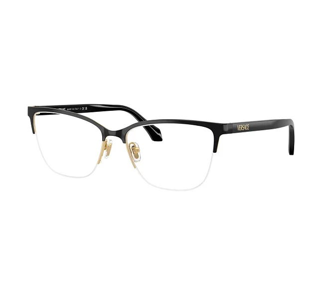 Lunettes de vue Versace VE1304 1433 52 16 Or