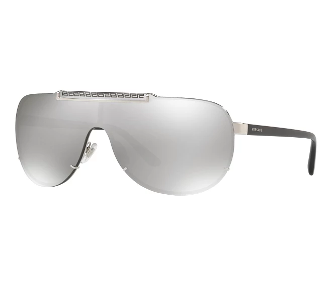 Lunettes de soleil Versace VE-2140 10006G 67 16 ArgentNoir