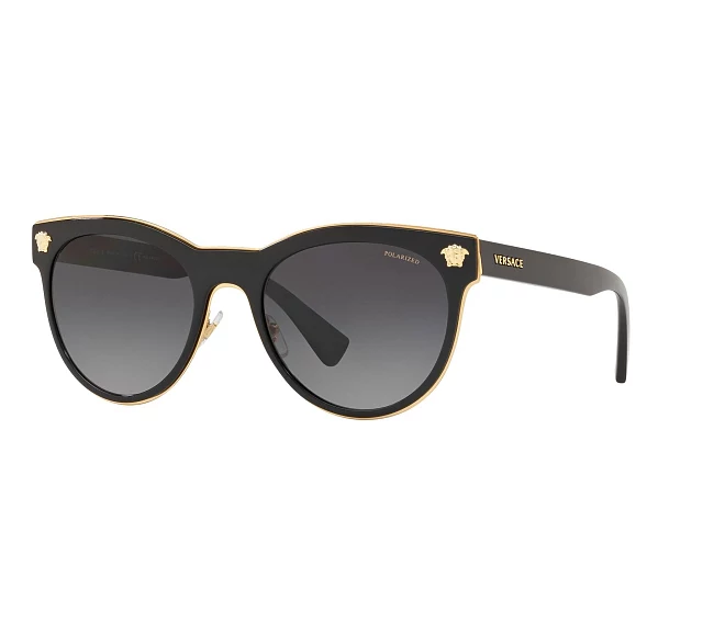 Lunettes de soleil Versace VE2198 1002T3 54 20 Noir