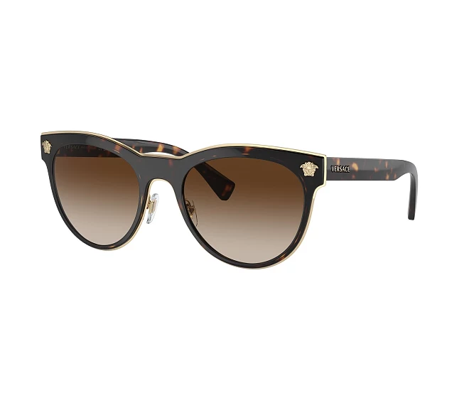 Lunettes de soleil Versace VE2198 125213 54 20 Havane