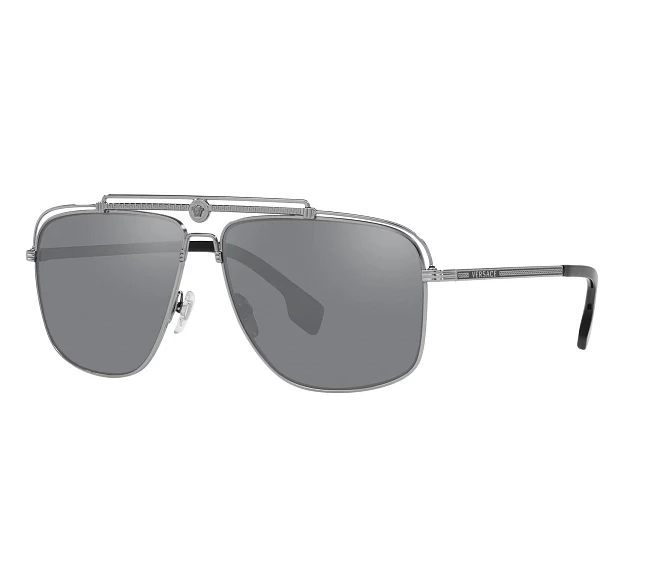 Lunettes de soleil Versace VE2242 10016G 61 13 Gunmetal