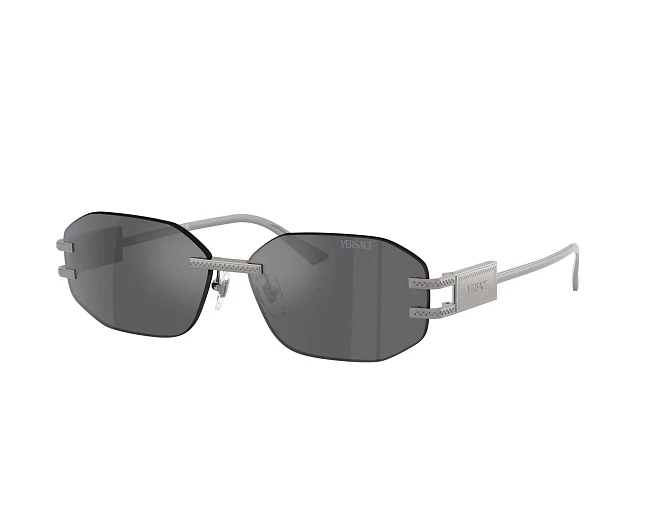 Lunettes de soleil Versace VE2274 10016G 58 13 Gris