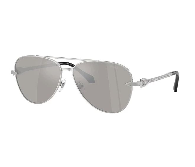Lunettes de soleil Versace VE2283 10006G 61 13 Argent