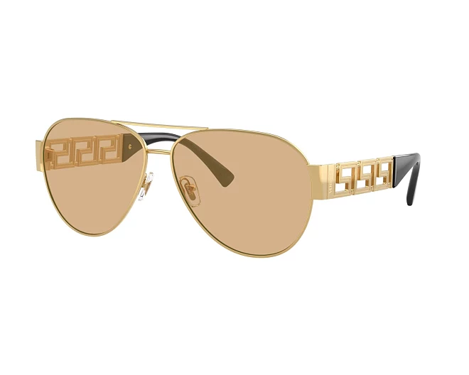 Lunettes de soleil Versace VE2289 1002D8 61 13 Or