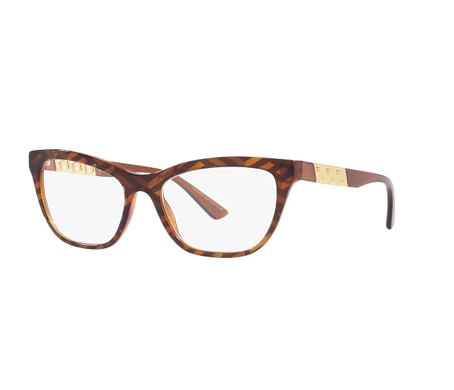 Lunettes de vue Versace VE3318 5354 52 17 Havane