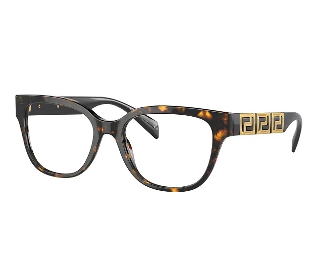 Lunettes de vue Versace VE3338 5404 52 18 Havane