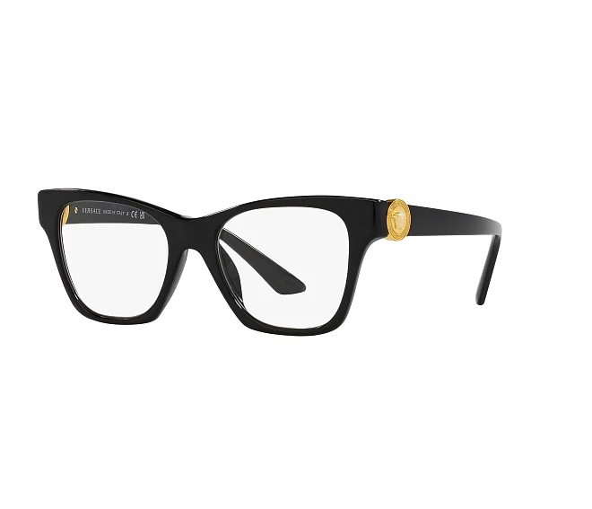 Lunettes de vue Versace VE3341U GB1 52 18 Noir