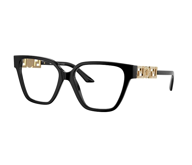 Lunettes de vue Versace VE3358B GB1 52 16 Noir