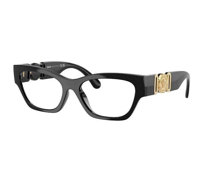 Lunettes de vue Versace VE3367U GB1 52 17 Noir