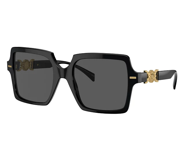 Lunettes de soleil Versace VE4441 GB1/87 55 20 Noir