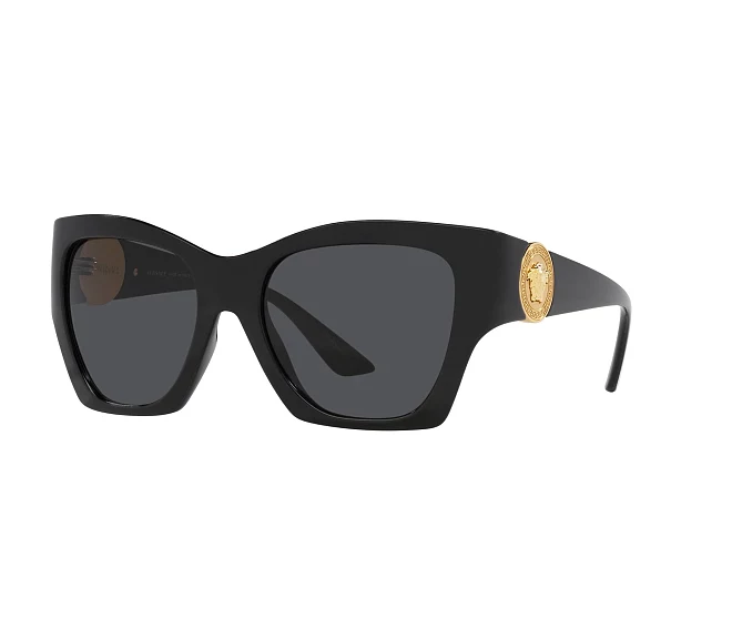 Lunettes de soleil Versace VE4452 GB1/87 55 19 Noir
