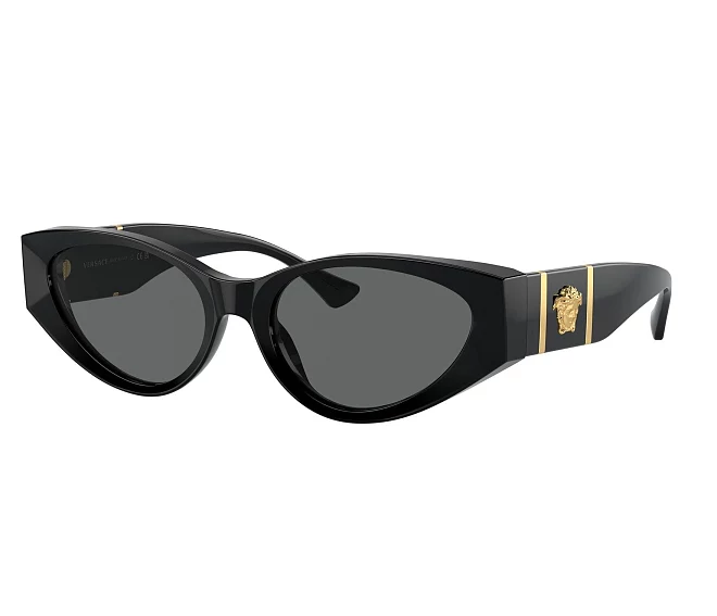 Lunettes de soleil Versace VE4454 GB1/87 55 18 Noir