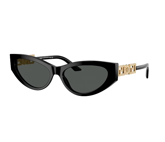 Lunettes de soleil Versace VE4470B GB1/87 56 16 Noir