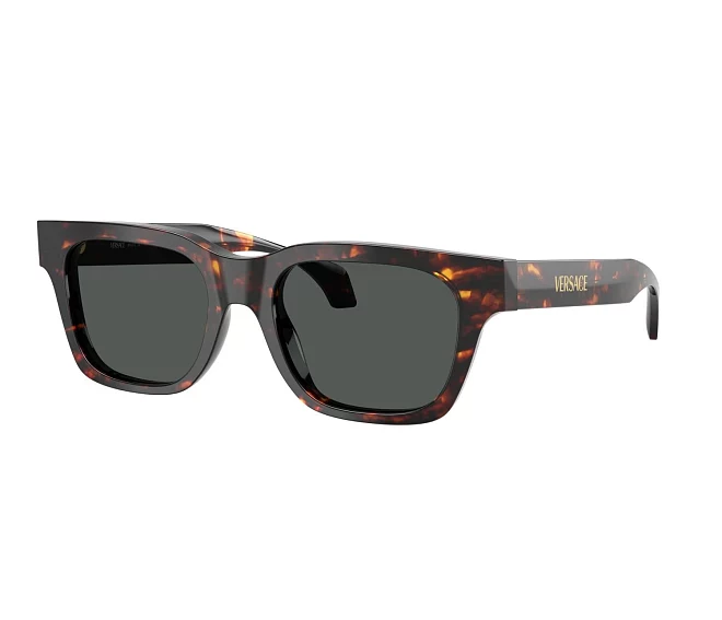Lunettes de soleil Versace VE4486 550987 52 19 Havane